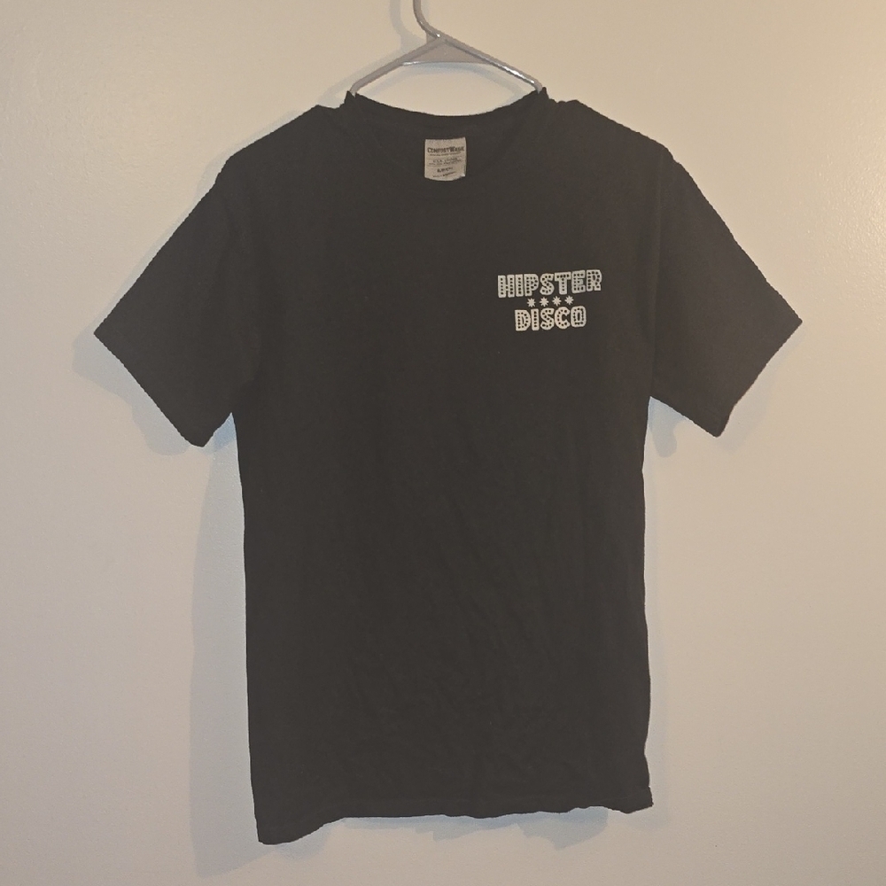 Hipster Disco Black Short Sleeve Tee LOT N